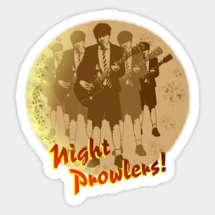 Night Prowlers! Sticker